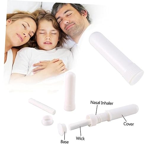 Image of HEALLILY 12Sets Tubes for Essential Oils Refillable Sticks Portable and Odorless Aromatherapy Tubes for Travel and Daily Use