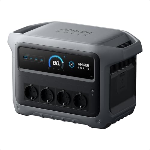 Estación de energía portátil Anker SOLIX C1000 Gen 2, generador s...