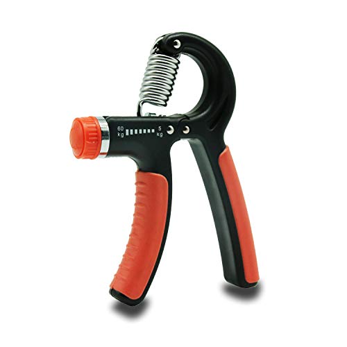 ADMA Adjustable Grip Strength Trainer,Hand Exerciser Grip Strengthener Squeeze Spring Resistance 11-132Lbs(5-60KG),Hand Press Exercise Gripper Best for Hand Wrist Forearm Flexor Strengthening Workout