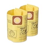 CRAFTSMAN 39970 Fine Dust Wet Dry Vac Dust Collection Bags for 6 and 9 Gallon Shop Vacuums, 2-Pack