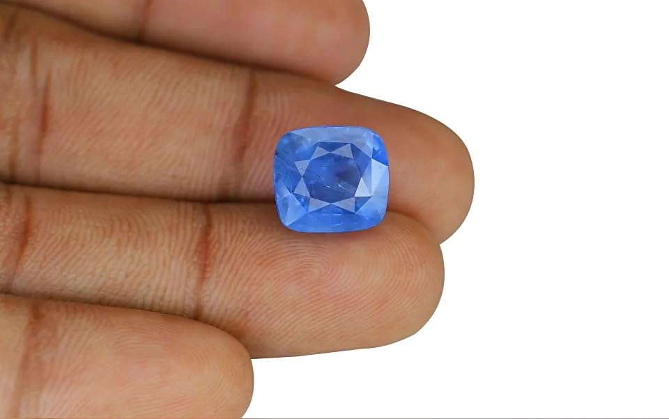 Saphir bleu véritable non chauffé de 6.25 Ratti, un cadeau éternel - 3