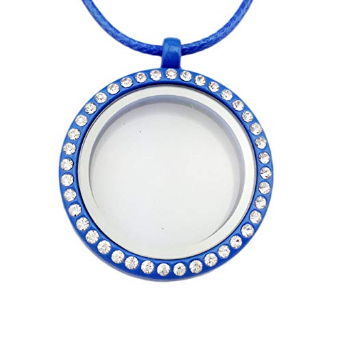 Preisvergleich Produktbild FEELHH Lange Pulloverhalskette,Kette Kann Der Bilderrahmen Halskette Anhänger Runde Herbst Geöffnet Und Im Winter Kleidung Accessoires Schmuck