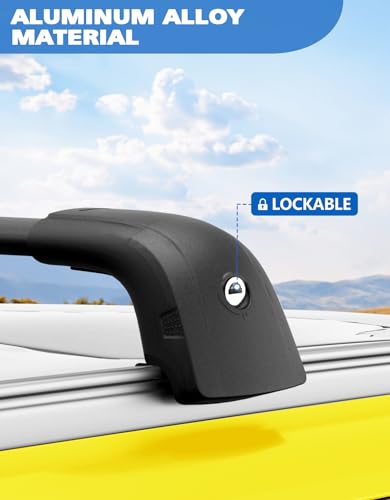 image for FengYu Lockable Roof Rack Cross Bars 220lb Compatible with 2025 Subaru
