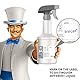 MR.SIGA Sprühflasche zerstäubere Wassersprühflasche verstellbare Nebelsprühflasche zum bügeln für Pflanzen Friseur Küche Backen wiederverwendbar, 3er-Pack, 16 Unzen
