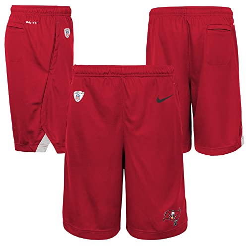 Outerstuff NFL Boys Youth (8-20) Knit Short, Tampa Bay Buccaneers, X-Large (18-20)