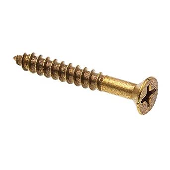 Prime-Line Wood Screw Flat Head Phillips Drive No. 2 X 1/4in Zinc...