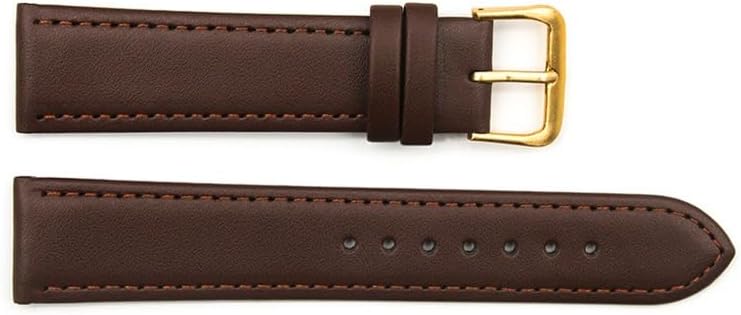 Elegant Leather Watch Strap,Quick Release Replacement Watch Band for Men and Women
