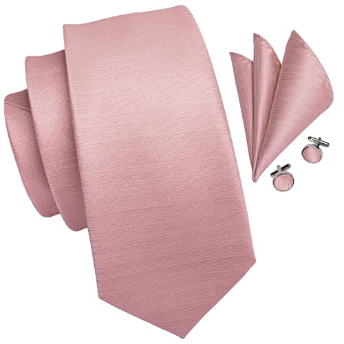 Image of Hi-Tie Men 63inches Tie Set Extra Long Necktie Paisley Tie Pocket Suqare Cufflinks Big and Tall Men Tie