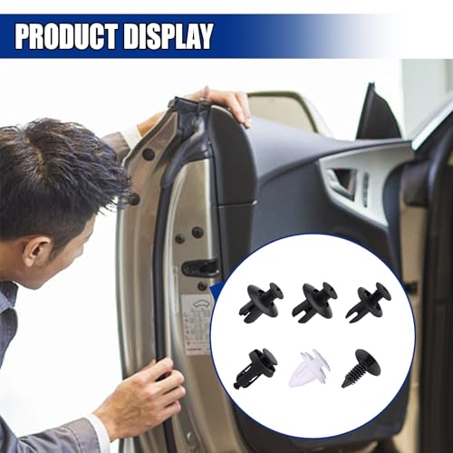 GAOLAOSY 100PCS Bumper Retainer Clips