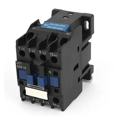 Contacteur CA triphasé LC1 D0910 contrôle moteur rail DIN