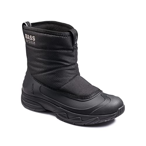 BASS OUTDOOR Men's Pull-on Boots for Snow, Rain Or Cold Weather Chelsea