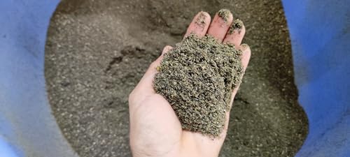Image of WOODFRESS Wood Pressed Oil Cake Pellets, Cattle & Animal Feed, Plant Fertilizer, Food for Cow, Buffalo & Bulls (Safflower Oilcake Powder 5Kg)