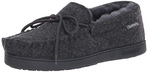 Image of BEARPAW Moc II 2 - Men's Sheepskin Slipper - 1295M | Comfortable & Lightweight Men's Shoe, Medium Fit, Multiple Colors