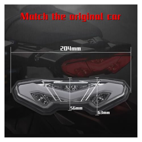 Luces traseras LED para Yamaha MT-09 para evitar fallos de visibilidad 4