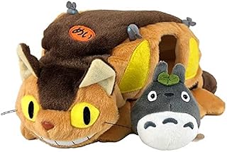 STUDIO GHIBLI - Peluche Totoro - Catbus House - 24cm, multicoloured, SEMSGHS3320