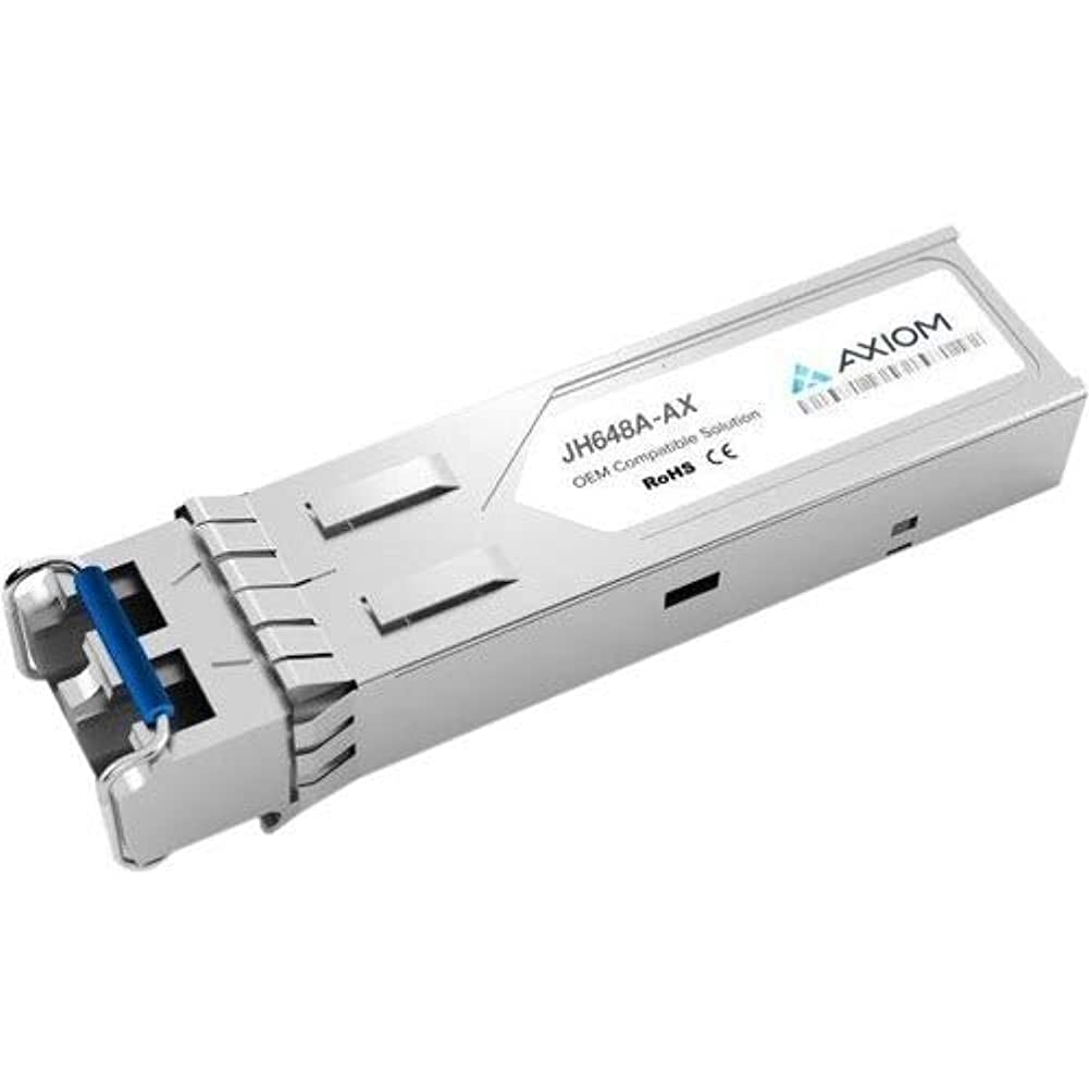 Axiom Memory - JH648A-AX - Arista SFP (Mini-Gbic) Module - for Data Networking, Optical Network - 1 LC 1000Base-SX Network - Optical Fiber Multi-Mode - Gigabit Ethernet - 1000Base-SX