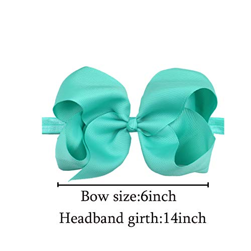 Cellelection 30 Colors Baby Girls Headbands 6Inch Big Hair Bows Elastic Hair Bands Headbands Hair Accessories For Newborns Infants Toddlers Kids… #TOP5