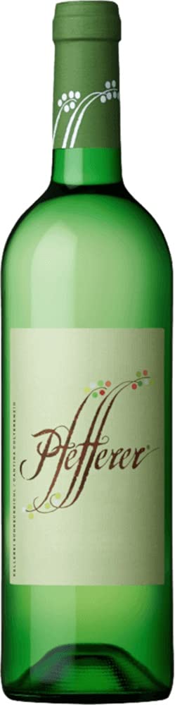 VINELLO 6er Kennenlernpaket Schreckbichl - Pfefferer - Kellerei Schreckbichl mit einem VINELLO.weinausgießer | trockener Wein | italienische Weine aus Trentino-Alto Adige | 6 x 0,75 Liter