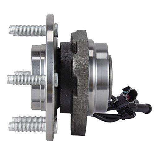 AKKON - for Chevy Trailblazer GMC Envoy Olds Bravada Set of 2 Front Wheel Hub & Bearing + ABS & Lugs 513188 Set