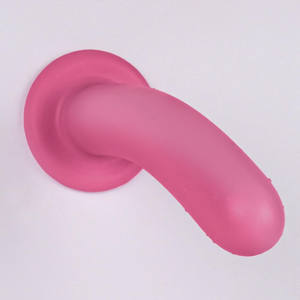 SXOVO 3 Pezzi Plug Anale, Dildo Anale in Silicone con Potente Ventosa, Dilatatore Anale Semplice, Stimolatore Prostata Massaggio del Punto G, Plug Analesex per Uomo Donna Coppie Principianti (Rosa)