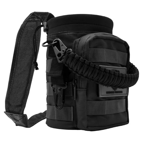 NATURE PIONEOR 64oz/Half Gallon Tactical Bottle Pouch, MOLLE Bottle Holder