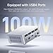 MINISFORUM UM870 Slim Mini PC Barebone AMD Ryzen 7 8745H Mini Computer(8C/16T, Up to 5.0GHz), Support DDR5 RAM,M.2 2280 SSD,8K@60Hz HDMI 2.1/USB4 Output, WIFI6E/BT5.3/Auto Power On(No DDR&SSD&OS)
