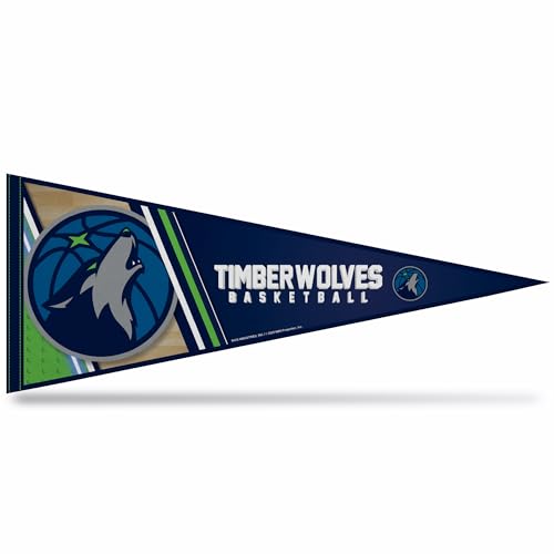 Image of Rico Industries NBA Basketball 12 inch x 30 inch Felt Wall Decor Pennant - Great for Home /Bed Room /Man Cave Decor