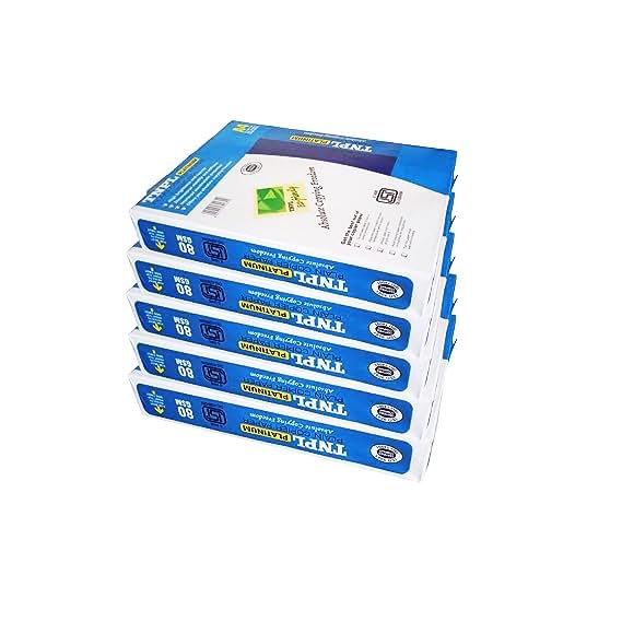 Image of Copier and Multipurpose Paper | Copier & Printing Paper | Pack of 3 | 80 GSM | A4 | 500 Sheets /Ream | Plain White Sheet Printing Paper | Inkjet /Laser Printing Paper