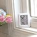 AcuRite Indoor Digital Thermometer & Hygrometer with Temperature and Humidity Gauge and Comfort Levels (01131M) , White