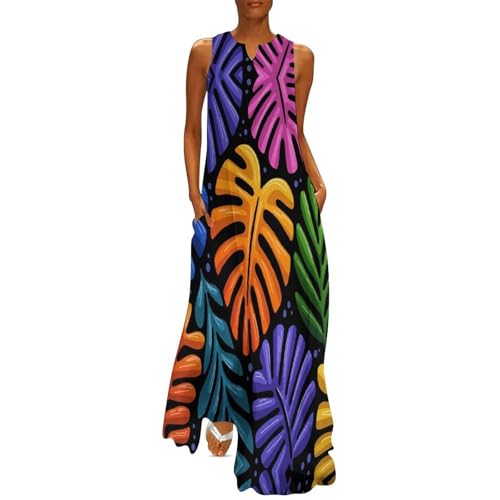 Robe femme monstera grande taille fluide pour sublimer vos formes