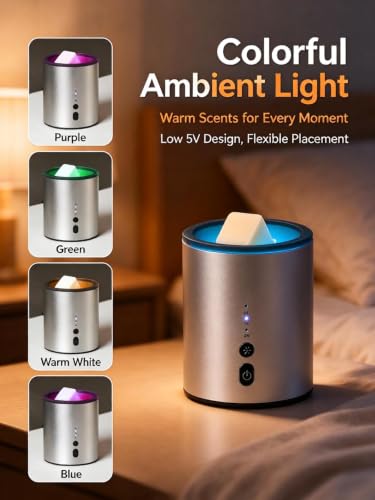 ChayWillow USB 5V Electric Wax Melt Warmer with Aluminum Alloy Shell - image 4