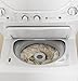 GE Unitized Spacemaker® 3.8 Cu. Ft. Washer and 5.9 Cu. Ft. Electric Dryer Laundry Center, 27-Inch, White – GUD24ESSMWW