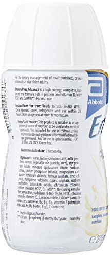 ENSURE Plus Advance Vanilla, 220 ml