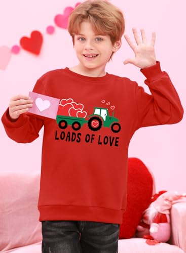 BesserBay Unisex Kids St. Patrick's Shamrock Print Shirt Irish Clover Sweatshirt 2-12 Years4