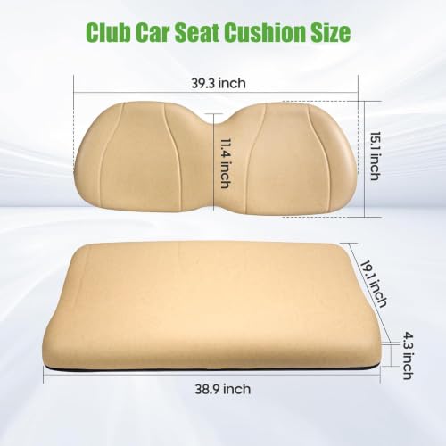 10L0L Golf Cart Front Seat Cushion for Club Car Precedent 2012-up by 10L0L - Used condition - Image 6