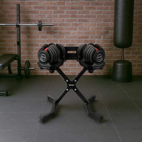 SKK ダンベルスタンド X字脚 耐荷重100kg