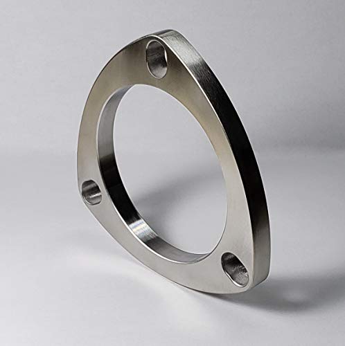 3" 3 Bolt Stainless Steel Exhaust Flange SS304 - Stainless Bros - Thumbnail 2
