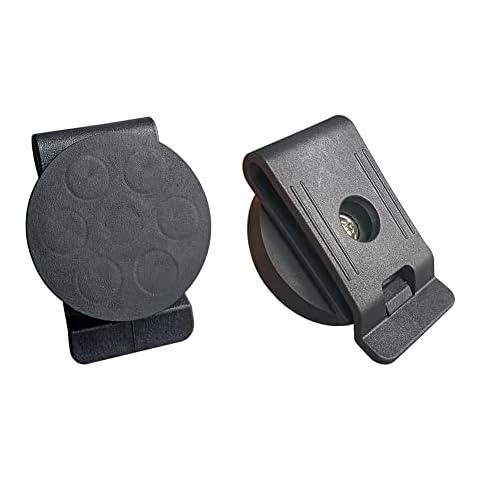 XXHong 2PCS Belt Magnetic Clips Heavy Duty Waist Clip Magnets Tool Belt Holster,Magnetic Belt Clip Tools Holder for Knife Pliers,Screws,Hammer,Wrench,Drill,Metal Accessories Cover