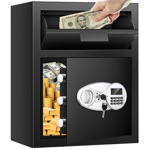2.6 Cuft Depository Safe for Business with Quick Place Drop Slot