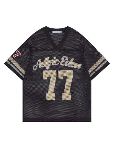 Aelfric Eden Jersey Shirts for Women Mesh Boxy Y2k Oversized