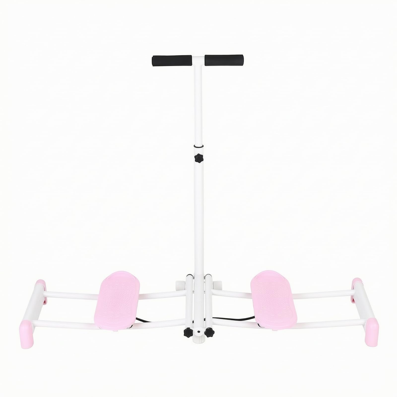 Qianly Attrezzo Fitness con Manubrio Regolabile | Corde di Resistenza Integrate, Macchina per Stretching Gambe, Antiscivolo, Attrezzo Domestico