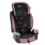 Evenflo Maestro Sport Convertible Booster Car Seat, Forward Facing, High Back, 5-Point Harness, For Kids 2 to 8 Years Old, Whitney Pink - Image 3
