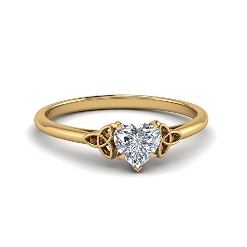 Bague solitaire celtique ajustable de la taille 47 à 70 : le choix de la taille parfaite