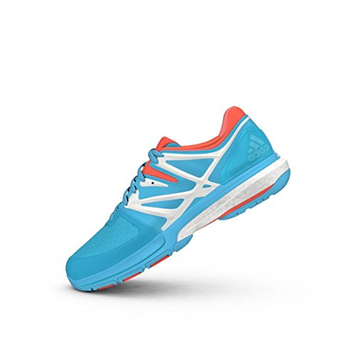 adidas Stabil Boost W - Zapatillas para Mujer, Color Azul/Naranja, Talla 36 2/3