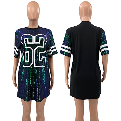 Image of PORRCEY Juniors Short Sleeve Sequin Funny Dress Shirts