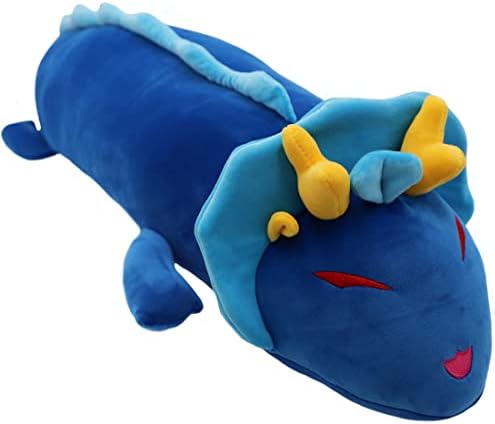 blue stuffed dragon
