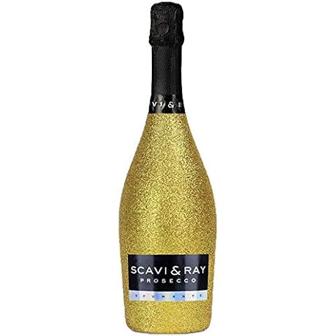 SCAVI & RAY Prosecco Spumante Glitzer Gold 0,75 Liter Cover