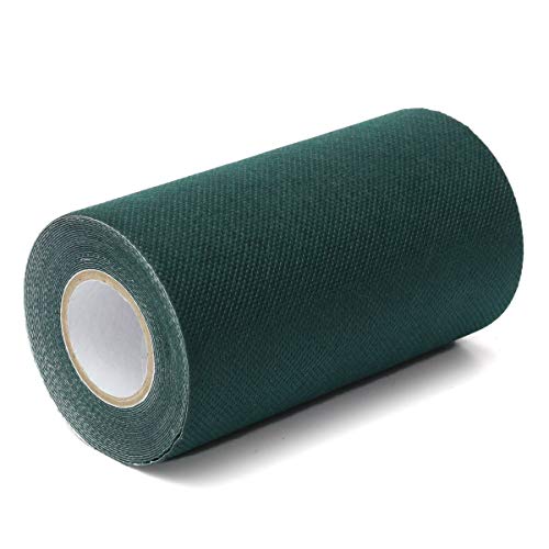 Artificial Grass Seaming Tape - 5mx15cm Artificial Grass Green Joining Fixing Turf Tape Self Adhesive Lawn Carpet Seaming