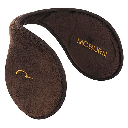 Preisvergleich Produktbild McBurn Earband Basic Ohrenwärmer Damen / Herren - ohrenwärmend Ohrenband Herren Herbst-Winter - One Size braun