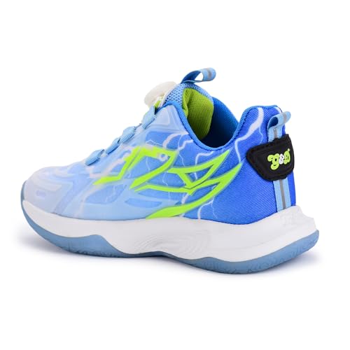 Image of G&D Unisex-Child Storm Comfortable Outdoor Synthetic Leather Adjustable Button Sports Shoes for Kids Running Shoes